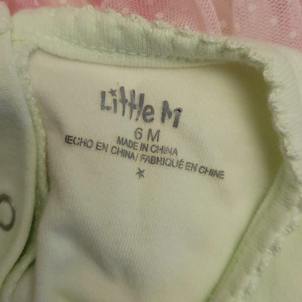 Onsie T Shirt Ruffles Tulle Florets Dress 6M